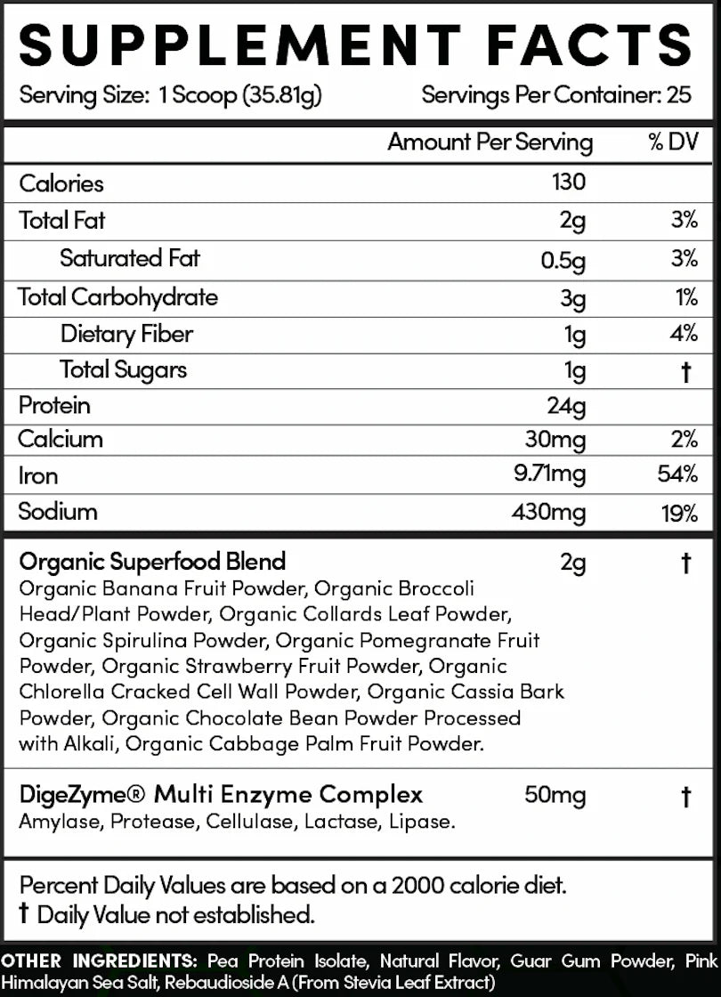Special Order Only-Thentic Plant Protein