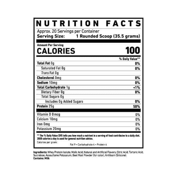 Special Order Only-GHOST Clear Whey Isolate