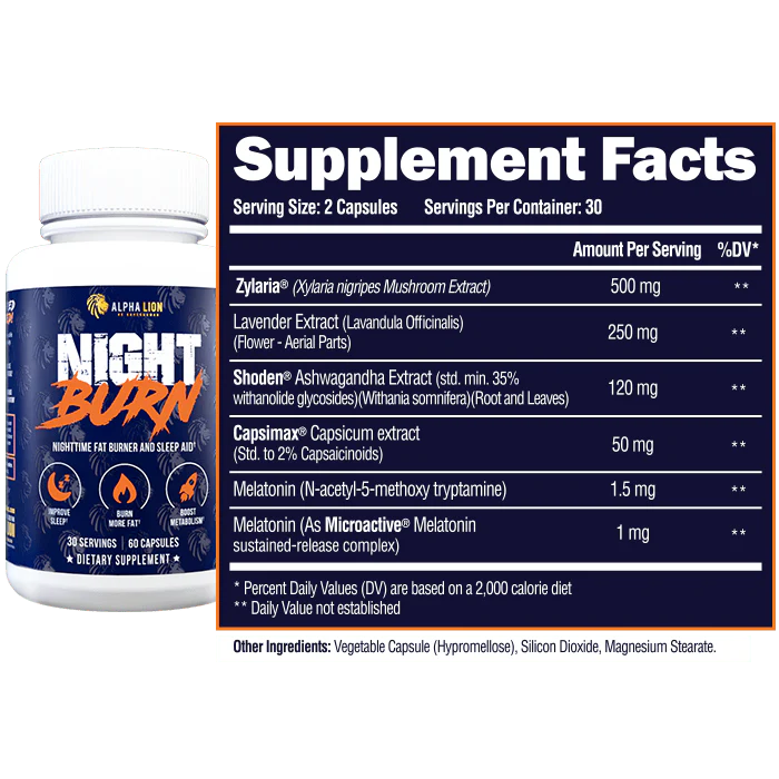 Alpha Lion Night Burn