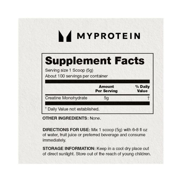 Myprotein Creatine Monohydrate
