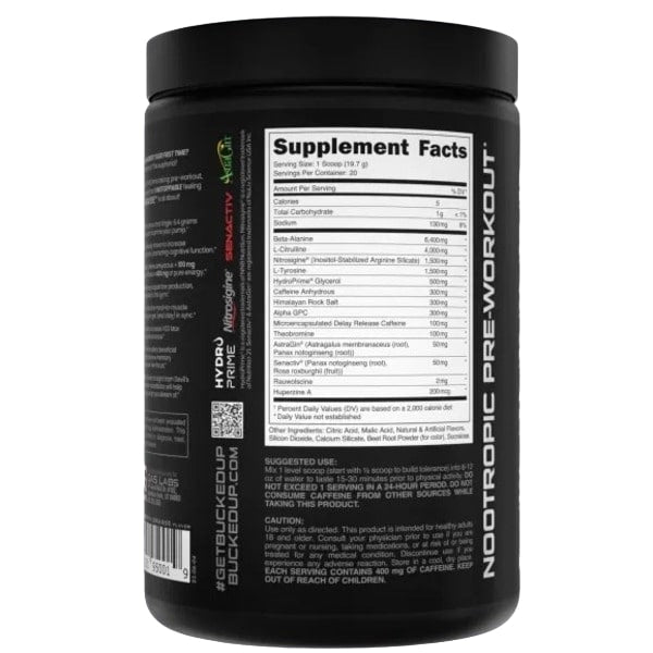 Mother Bucker Pre Workout