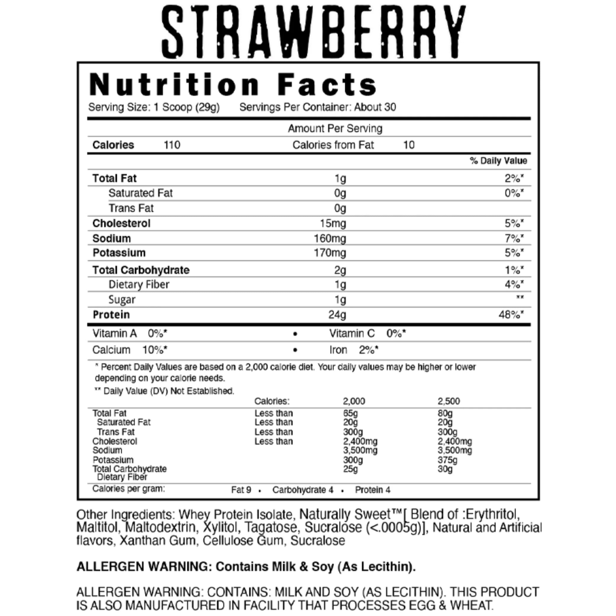 Special Order Only-Blackstone Labs Isolation-2lb